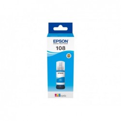 EPSON 108 EcoTank Cyan Ink Bottle EPSON 108 EcoTank Cyan Ink Bottle