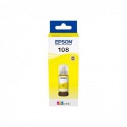 EPSON 108 EcoTank Yellow Ink Bottle EPSON 108 EcoTank Yellow Ink Bottle