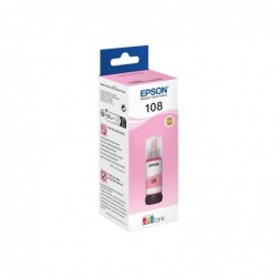 EPSON 108 EcoTank Light Magenta Ink Bottle EPSON 108 EcoTank Light Magenta Ink Bottle