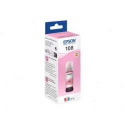 EPSON 108 EcoTank Light Magenta Ink Bottle EPSON 108 EcoTank Light Magenta Ink Bottle