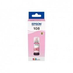 EPSON 108 EcoTank Light Magenta Ink Bottle EPSON 108 EcoTank Light Magenta Ink Bottle