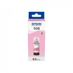 EPSON 108 EcoTank Light Magenta Ink Bottle EPSON 108 EcoTank Light Magenta Ink Bottle