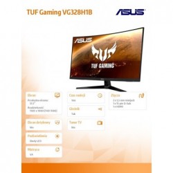 Monitor 31.5 cala VG328H1B 1500R 165Hz HDMI DSUB Głośnik