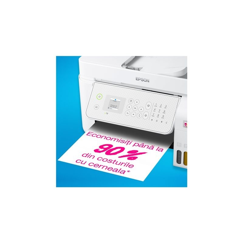 EPSON EcoTank L5316 Multifunction Ink Tank Printer 10/5ppm 1200x2400 DPI Print Scan Copy Fax WiFi