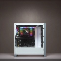 Obudowa 4000D Airflow TG biała Mid Tower ATX Obudowa 4000D Airflow TG biała Mid Tower ATX