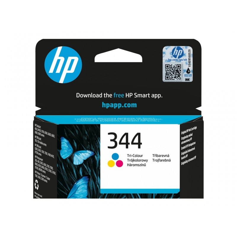 HP No344 Ink 14ml color DJ6540 6840 5740 PS325 375 8150 PSC2355 2610 2710 (RU)