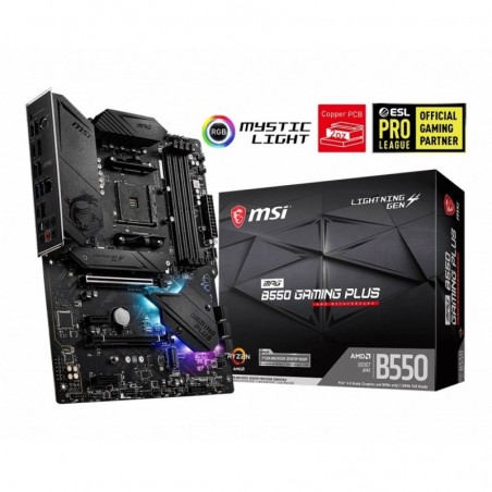 Płyta główna MPG B550 GAMING PLUS AM4 4DDR4 HDMI/DP ATX Płyta główna MPG B550 GAMING PLUS AM4 4DDR4 HDMI/DP ATX