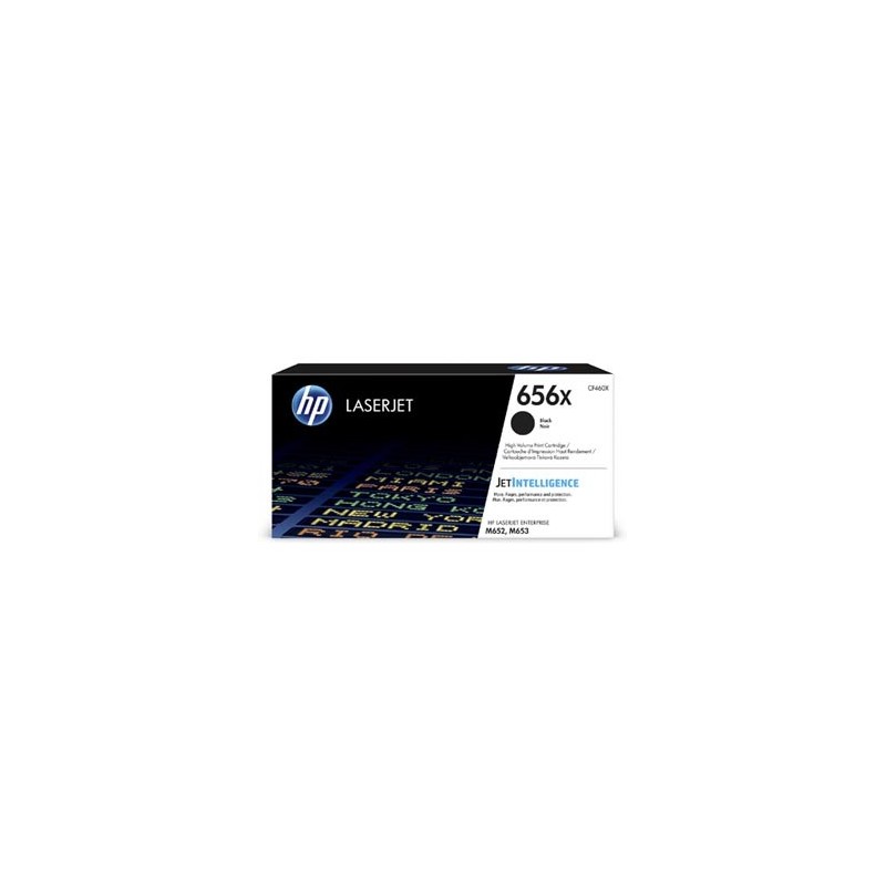 HP oryginalny toner CF460X, HP 656X, black, 2700s, high capacity