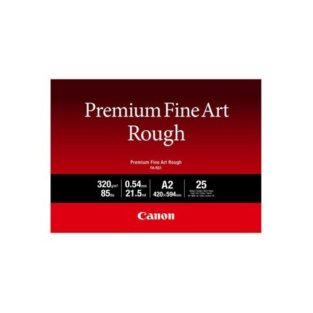 Canon Fine Art Rough, FA-RG1, foto papier, matowy, 4562C005, biały, A2, 320 g/m2, 25 szt., atrament Canon Fine Art Rough, FA-RG1, foto papier, matowy, 4562C005, biały, A2, 320 g/m2, 25 szt., atrament