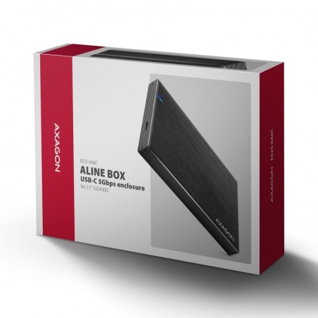 EE25-XA6C Obudowa zewnętrzna aluminiowa, USB-C 3.2 Gen 1 SATA 6G 2.5" 5Gbps EE25-XA6C Obudowa zewnętrzna aluminiowa, USB-C 3.2 Gen 1 SATA 6G 2.5" 5Gbps
