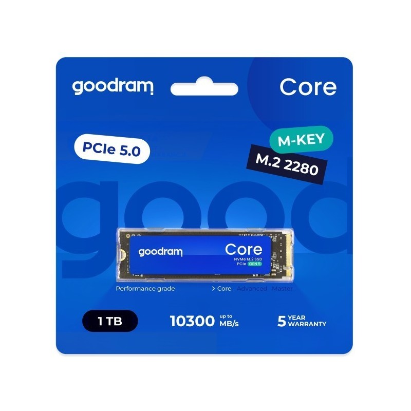 Dysk SSD Core    1TB      Gen5 2280 10200/8400MB/s 