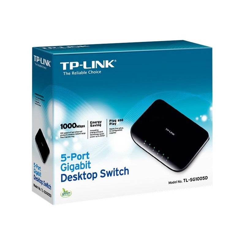 TPLINK TL-SG1005D TP-Link TL-SG1005D Switch 5x10/100/1000Mbps TPLINK TL-SG1005D TP-Link TL-SG1005D Switch 5x10/100/1000Mbps