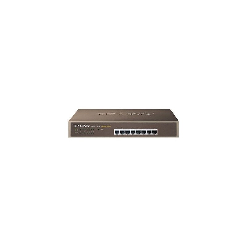 TPLINK TL-SG1008 TP-Link TL-SG1008 Switch Rack 8x10/100/1000Mbps