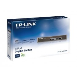 TPLINK TL-SG1008 TP-Link TL-SG1008 Switch Rack 8x10/100/1000Mbps