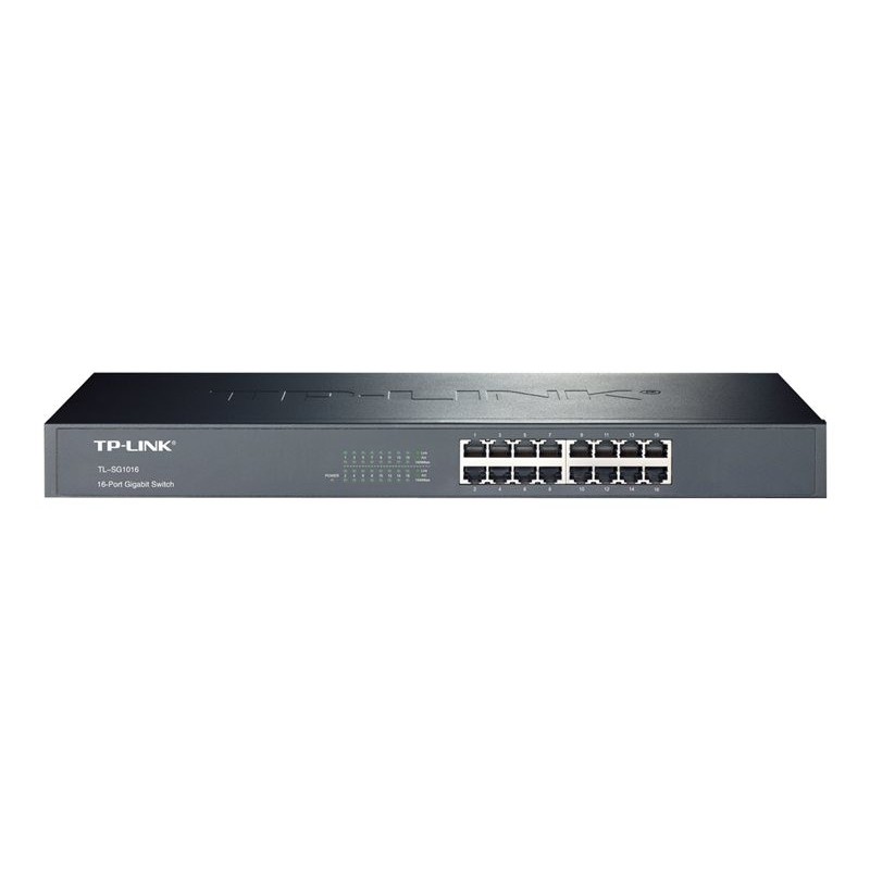 TPLINK TL-SG1016 TP-Link TL-SG1016 Switch Rack 16x10/100/1000Mbps