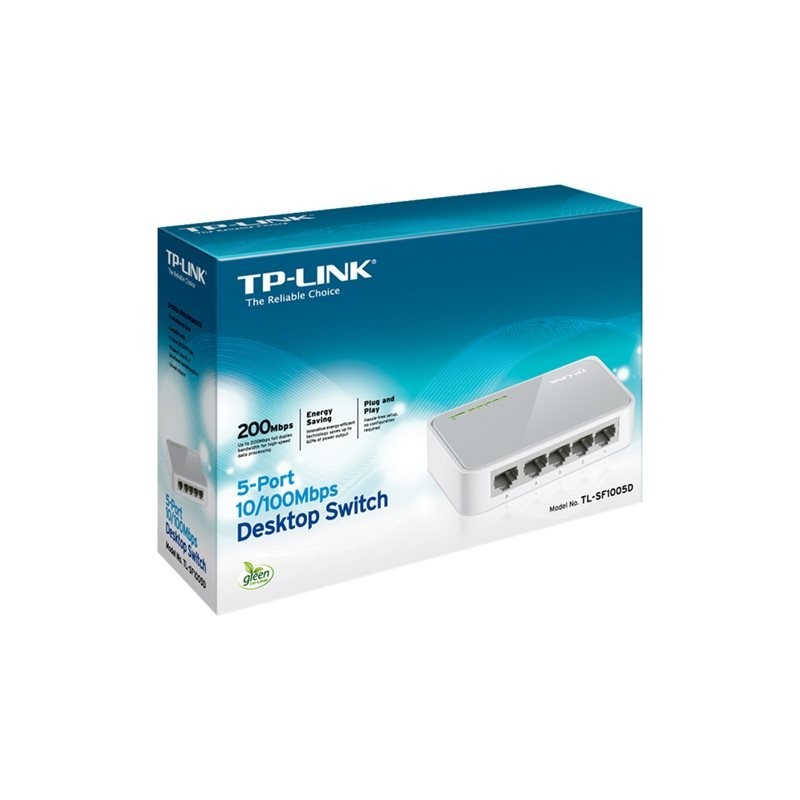 TP-LINK TL-SF1005D TP-Link TL-SF1005D Switch 5x10/100Mbps TP-LINK TL-SF1005D TP-Link TL-SF1005D Switch 5x10/100Mbps