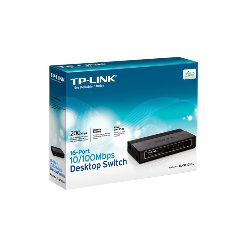 TPLINK TL-SF1016D TP-Link TL-SF1016D Switch 16x10/100Mbps TPLINK TL-SF1016D TP-Link TL-SF1016D Switch 16x10/100Mbps