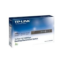 TPLINK TL-SF1016DS TP-Link TL-SF1016DS Switch Rack 16x10/100Mbps