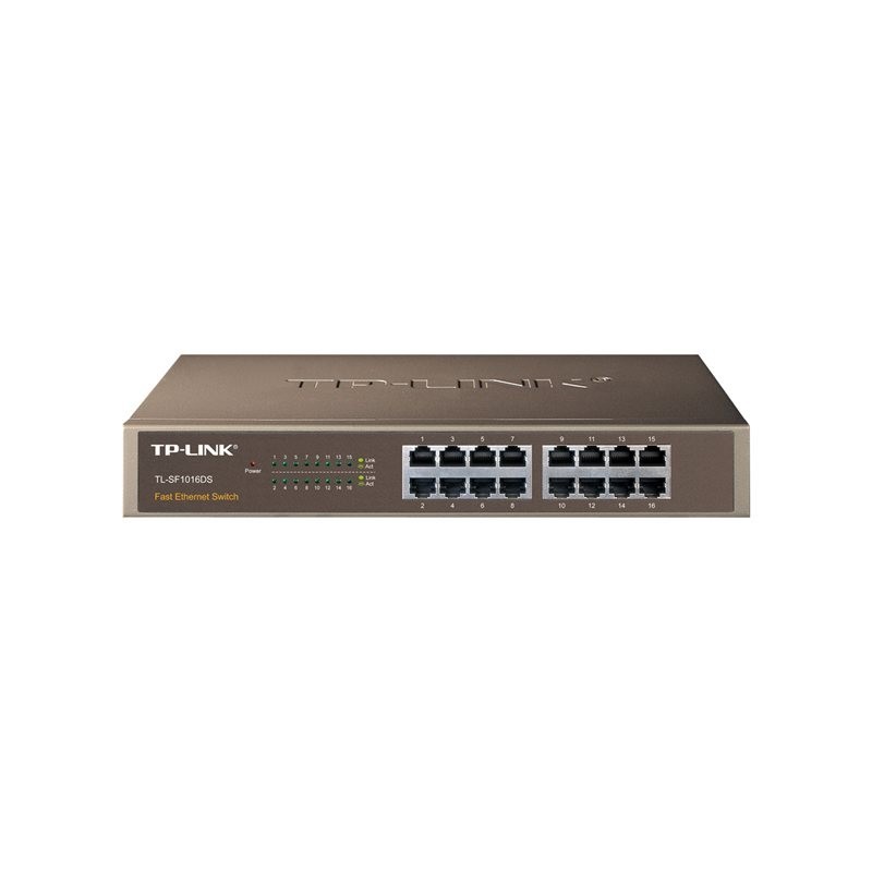 TPLINK TL-SF1016DS TP-Link TL-SF1016DS Switch Rack 16x10/100Mbps TPLINK TL-SF1016DS TP-Link TL-SF1016DS Switch Rack 16x10/100Mbps