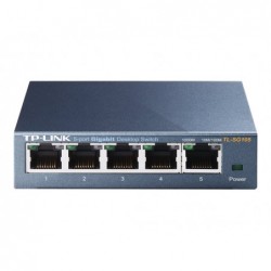 TPLINK TL-SG105 TP-Link TL-SG105 Switch 5x10/100/1000Mbps, Metal case, IEEE 802.1p QoS TPLINK TL-SG105 TP-Link TL-SG105 Switch 5x10/100/1000Mbps, Metal case, IEEE 802.1p QoS