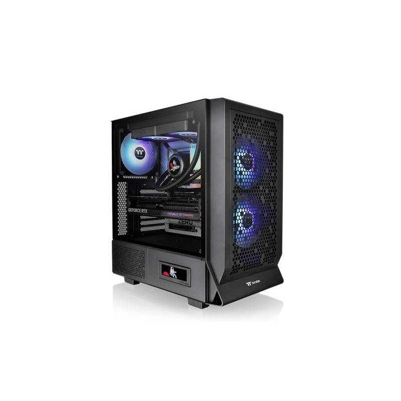 Obudowa - Ceres 330 TG ARGB - Black 