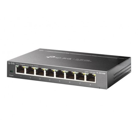 TPLINK TL-SG108E TP-Link TL-SG108E 8-Port Gigabit Easy Smart Switch Desktop TPLINK TL-SG108E TP-Link TL-SG108E 8-Port Gigabit Easy Smart Switch Desktop