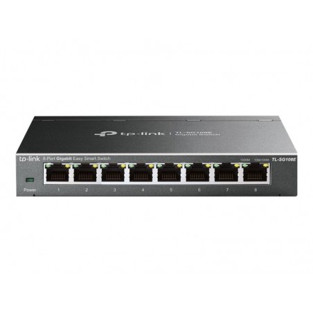 TPLINK TL-SG108E TP-Link TL-SG108E 8-Port Gigabit Easy Smart Switch Desktop TPLINK TL-SG108E TP-Link TL-SG108E 8-Port Gigabit Easy Smart Switch Desktop