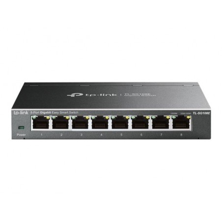 TPLINK TL-SG108E TP-Link TL-SG108E 8-Port Gigabit Easy Smart Switch Desktop TPLINK TL-SG108E TP-Link TL-SG108E 8-Port Gigabit Easy Smart Switch Desktop
