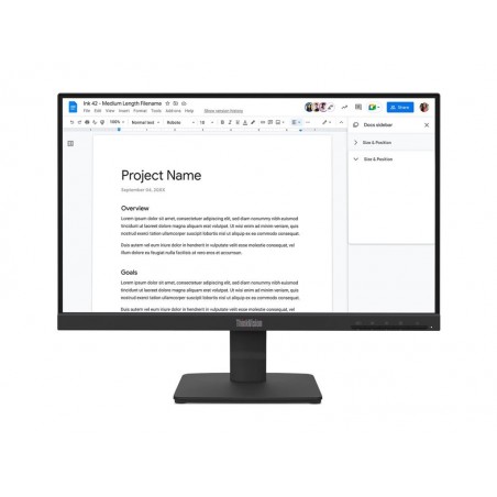 LENOVO ThinkVision S22-4e 21.5inch IPS FHD 16:9 100Hz 250 cd/m2 4ms HDMI VGA LENOVO ThinkVision S22-4e 21.5inch IPS FHD 16:9 100Hz 250 cd/m2 4ms HDMI VGA