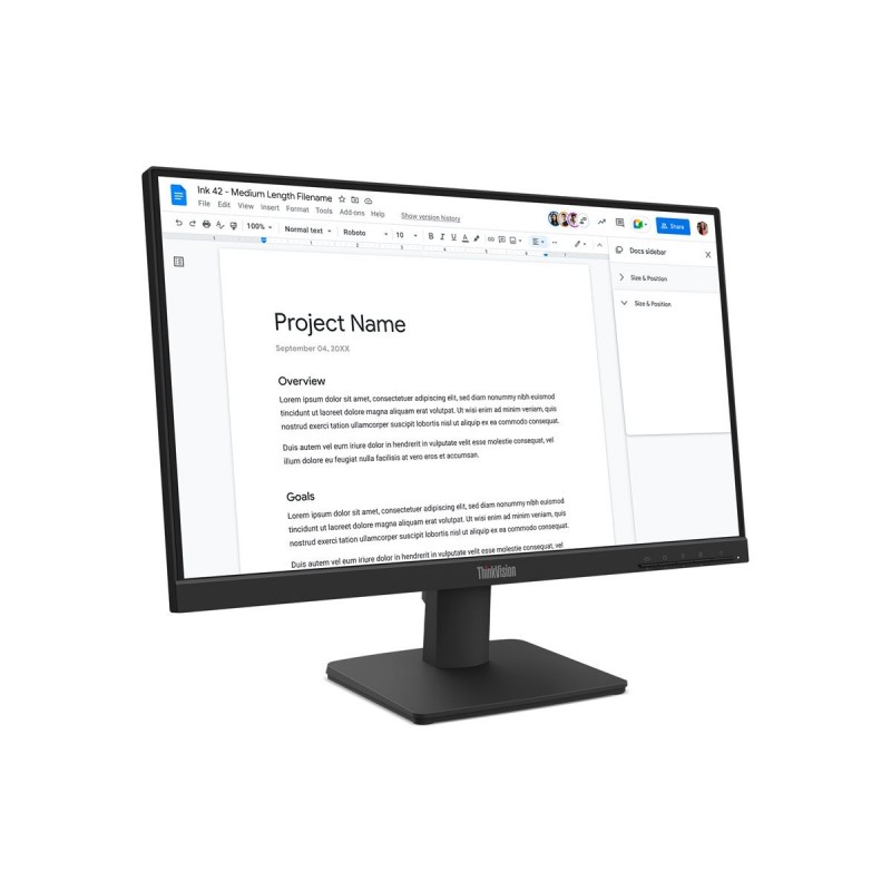 LENOVO ThinkVision S22-4e 21.5inch IPS FHD 16:9 100Hz 250 cd/m2 4ms HDMI VGA LENOVO ThinkVision S22-4e 21.5inch IPS FHD 16:9 100Hz 250 cd/m2 4ms HDMI VGA