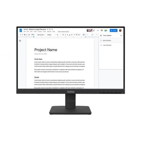LENOVO ThinkVision S22-4e 21.5inch IPS FHD 16:9 100Hz 250 cd/m2 4ms HDMI VGA LENOVO ThinkVision S22-4e 21.5inch IPS FHD 16:9 100Hz 250 cd/m2 4ms HDMI VGA