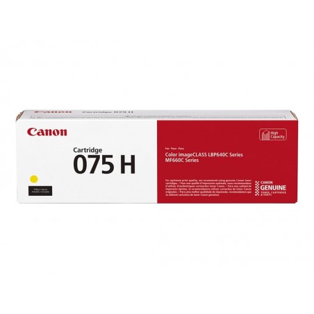 CANON Toner Cartridge 075 H Y CANON Toner Cartridge 075 H Y