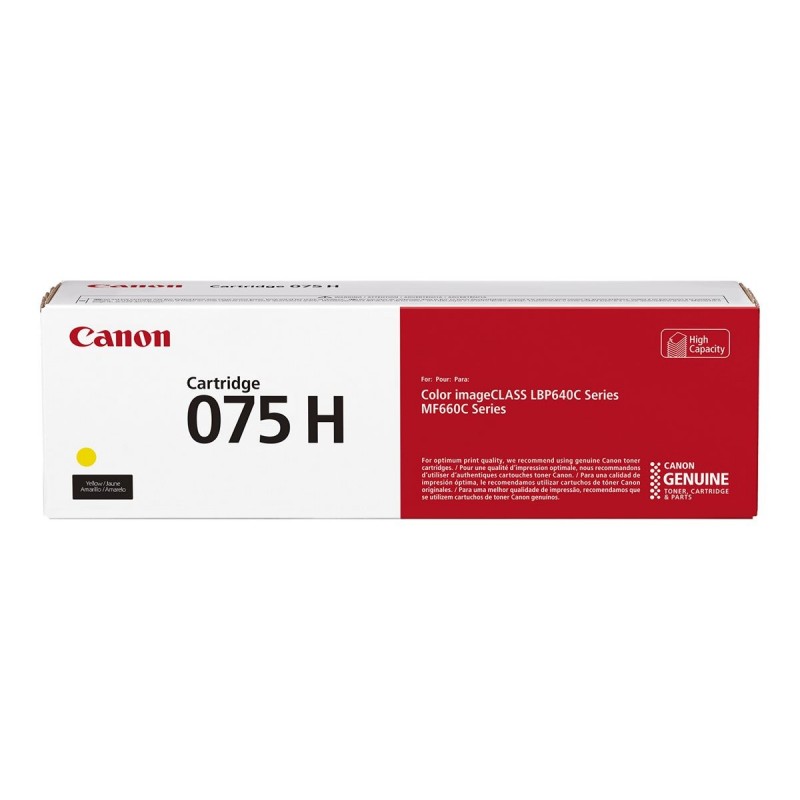 CANON Toner Cartridge 075 H Y CANON Toner Cartridge 075 H Y