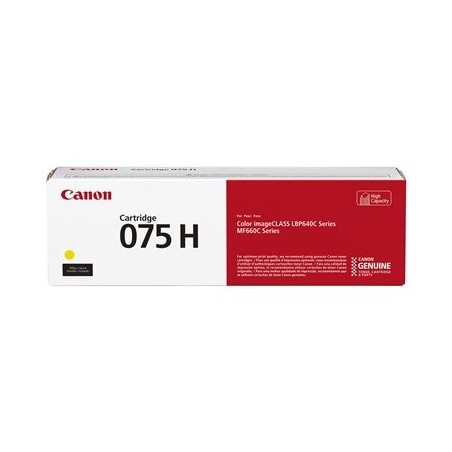 CANON Toner Cartridge 075 H Y CANON Toner Cartridge 075 H Y