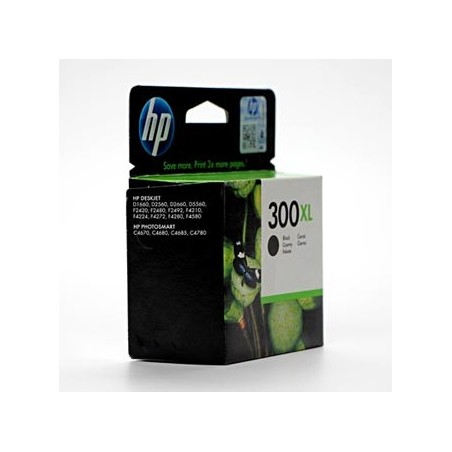 HP oryginalny ink / tusz CC641EE, HP 300XL, black, 600s, 12ml, EOL