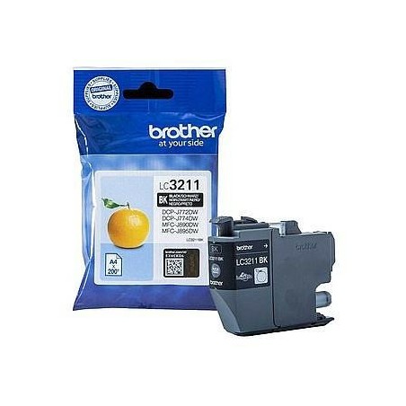 Brother Tusz LC3211BK Black 200 stron Brother Tusz LC3211BK Black 200 stron