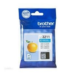 Brother Tusz LC3211C Cyan 200 stron 