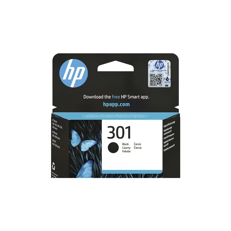 HP CH561EE BA3 Tusz HP 301 black