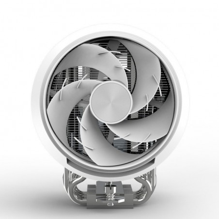 Chłodzenie CPU ZET5 białe
