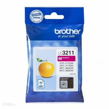 Brother Tusz LC3211M Magenta 200 stron Brother Tusz LC3211M Magenta 200 stron