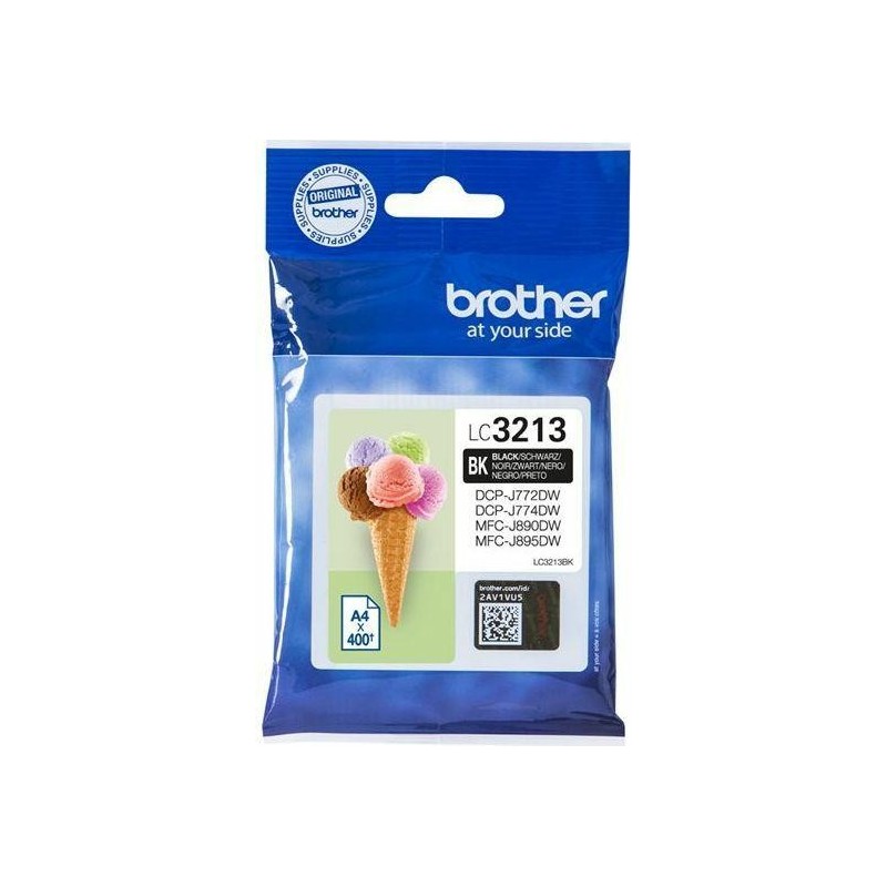 Brother Tusz LC3213BK Black 400 stron 