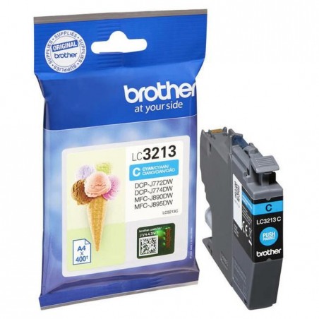 Brother Tusz LC3213C Cyan 400 stron Brother Tusz LC3213C Cyan 400 stron
