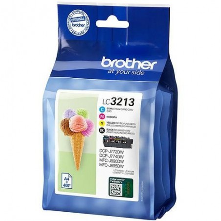 Brother Tusz LC3213VAL CMYK 4pack 4 x 400ml Brother Tusz LC3213VAL CMYK 4pack 4 x 400ml