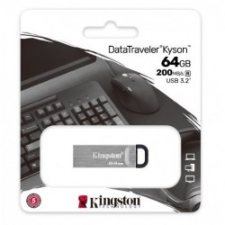 Pendrive Kyson DTKN/64G USB 3.2 Gen1 Pendrive Kyson DTKN/64G USB 3.2 Gen1