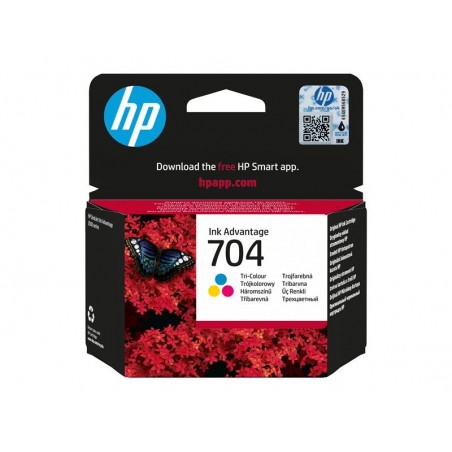 HP CN693AE445 Tusz HP 704 tri-color HP CN693AE445 Tusz HP 704 tri-color