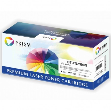 PRISM Brother Toner TN-2590 Bk 1,2K 100% New