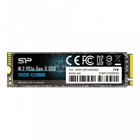 Dysk SSD P34A60 1TB PCIE M.2 NVMe 2200/1600 MB/s Dysk SSD P34A60 1TB PCIE M.2 NVMe 2200/1600 MB/s