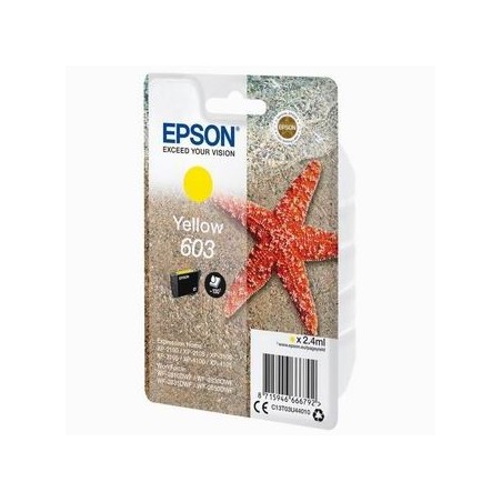 Epson oryginalny ink / tusz C13T03U44020, yellow, blistr z ochroną, 2.4ml