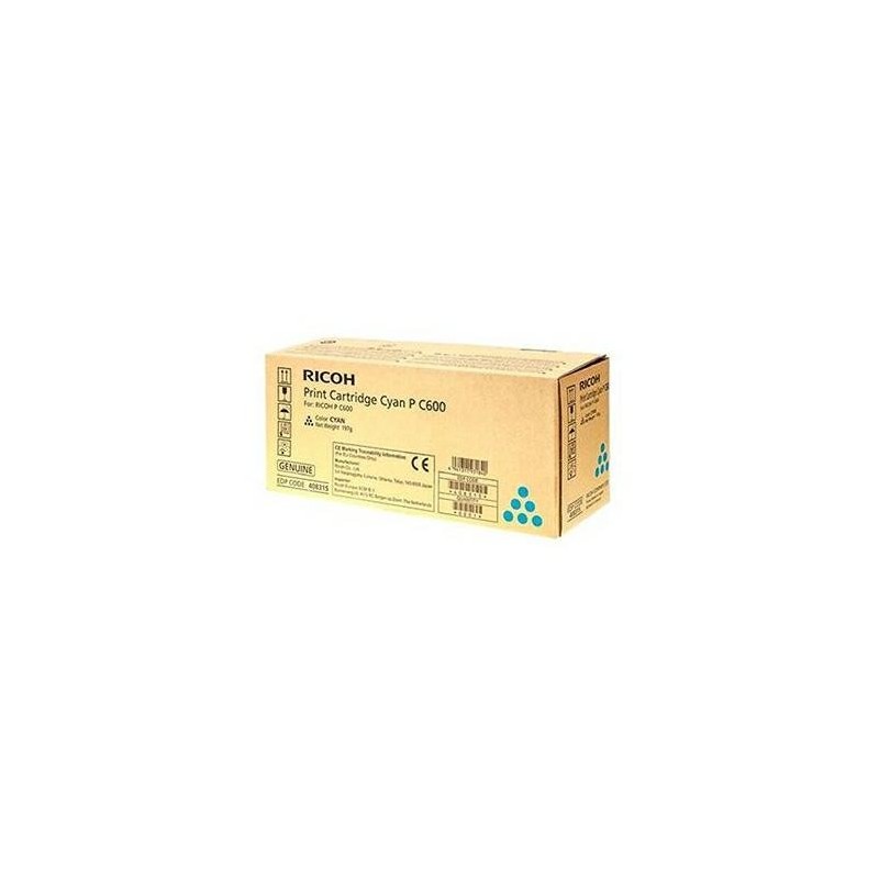 Ricoh Toner P C600 408315 Cyan 12K 