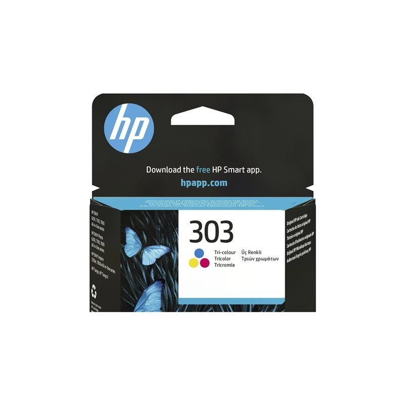HP 303 Tri-colour Ink Cartridge